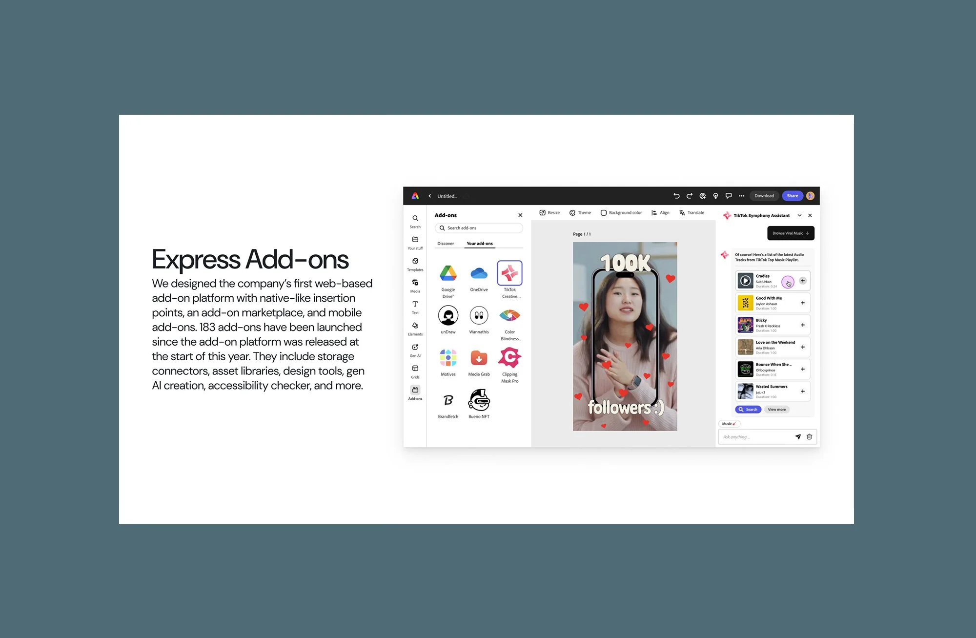 Adobe Express Enterprise スクリーンショット2